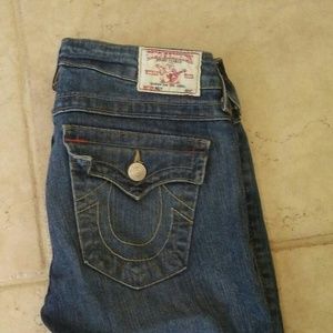 True Religion blue jeans